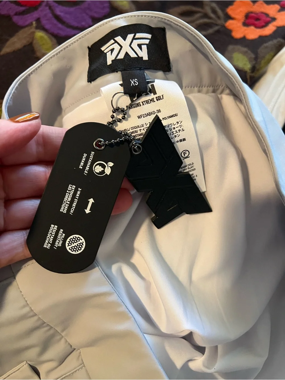 PXG Light Grey Golf Skirt Built In Shorts Women Sz XS NWT $165